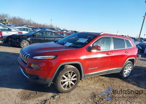 2015 Jeep Cherokee Limited from USA, damaged, VIN 1C4PJMDSXFW705277
